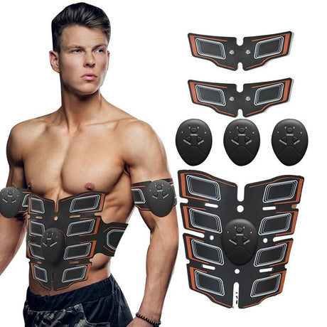 Muscle Stimulator Trainer USB Connect Abs Training Gear Muscles Electrostimulator Toner Massage - V.I.P Digital Presence