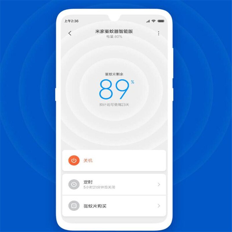 Repelente de mosquitos Xiaomi Mijia, versión inteligente, interruptor de temporizador para teléfono con luz LED, uso durante 90 días, funciona en mihome AP 