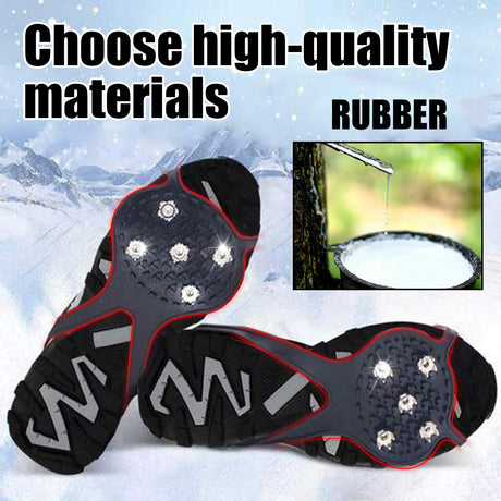 Universelle Rutschfeste Greiferspitzen, Outdoor Crampons Snowshoe Cover Mountaineering Sports Fall Easy To Wear And Take Off Shoe Cover - V.I.P Digital Presence