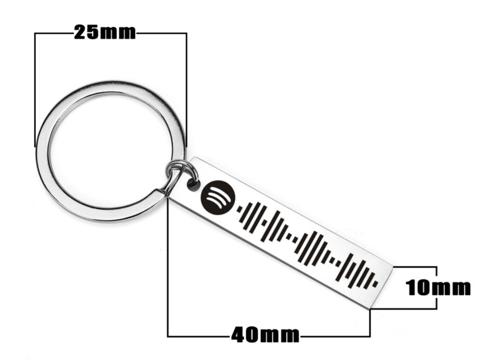 Men Stainless Steel Keyring Jewelry - V.I.P Digital Presence