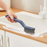Bathroom Cleaning Brush Floor Crevice Brush Two-In-One Brush Shoe Brush Bathroom Kitchen Cleaning Brush - V.I.P Digital Presence