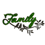 Letter Art Moss Wall Decor