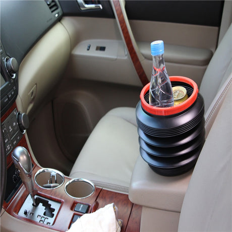 Car Trash Bin Can Car Storage Bin Portable Outdoor Fishing Bucket Multifunctional Retractable Folding Water Bucket - V.I.P Digital Presence