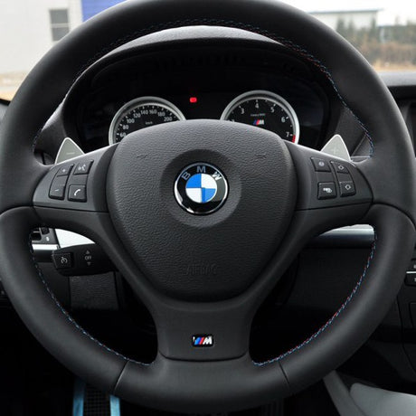 Suitable for BMW steering wheel decoration sticker 3 series 5 series 7 series BMW X1X3X5X6 key hub M car sticker - V.I.P Digital Presence