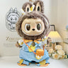 Ropa con diseño LABUBU de 58 cm, ropa de muñeca ZIMOMO, juguete de peluche LABUBU de goma, ropa linda