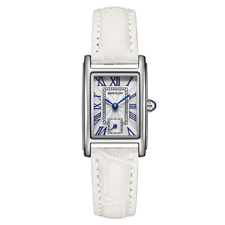 Watch Square Steel Band Quartz Watch Roman Numeral Waterproof Quartz Ladies Belt Watch - V.I.P Digital Presence