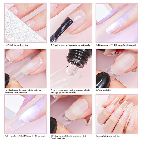 20ml/30ml Strong Nail Tips Glue Gel UV for Nails Rhinestones Resin Gem Jewelry DIY Decorations Adhesive Nail Fake Glue - V.I.P Digital Presence
