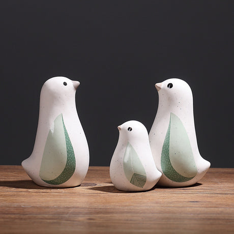 Home decoration small accessories Nordic creative cute ceramic bird ornaments Home living room Wine cabinet Room decoration - V.I.P Digital Presence