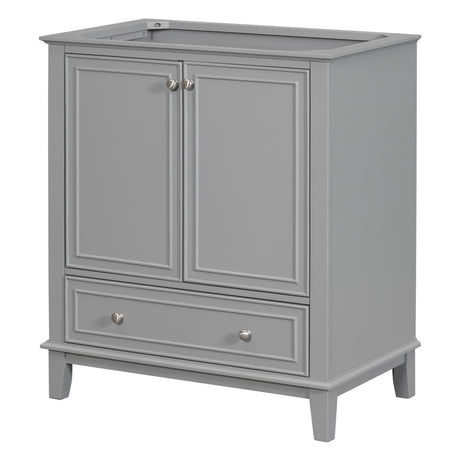 30 inch bathroom vanity no sink  base only gray - V.I.P Digital Presence