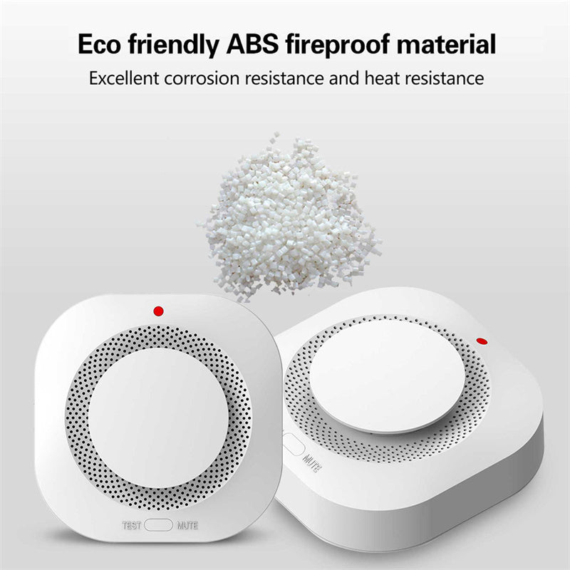 Tuya Smart Zigbee Smoke Detector Smart Fire Alarm Progressive Sound Photoelectric Smoke Sensor - V.I.P Digital Presence