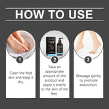 Hydrating Foot Cream Refreshing Moisturizing Heel Massage Foot Care Skin Foot Care Cream