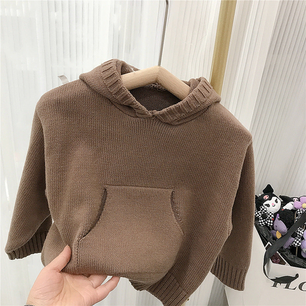 Children's standing collar cotton jacket vest winter loose vest for boys and girls camisole medium and small children's sweater - V.I.P Digital Presence