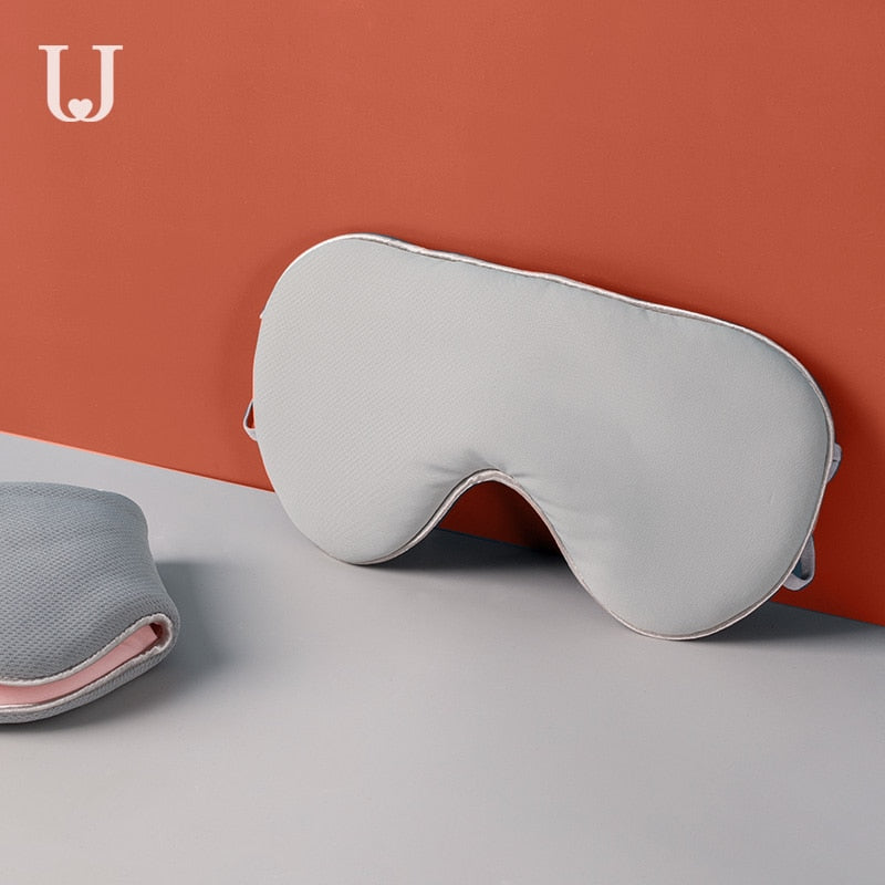 Máscara de ojos Xiaomi Jordan &amp; Judy, con sombreado, para dormir y fatiga ocular, disponible en dos caras, transpirable, con parche de seda helada. 