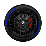 【 Font Set 】 Car Tire Stickers Tire Letter Stickers English Letter 3D Stereoscopic Stickers - V.I.P Digital Presence