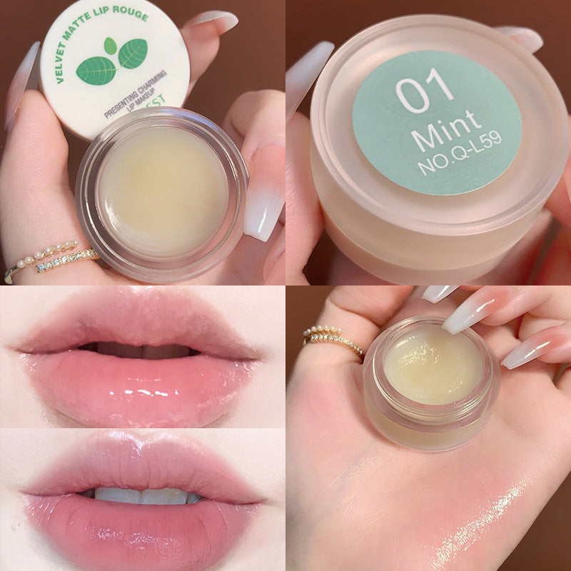 QIBEST Air Matte Lip Mud Matte Soft Waxy Canned Lip Mud Cloud Velvet Lip Glaze Is Not Easy To Fade With Lip Brush - V.I.P Digital Presence