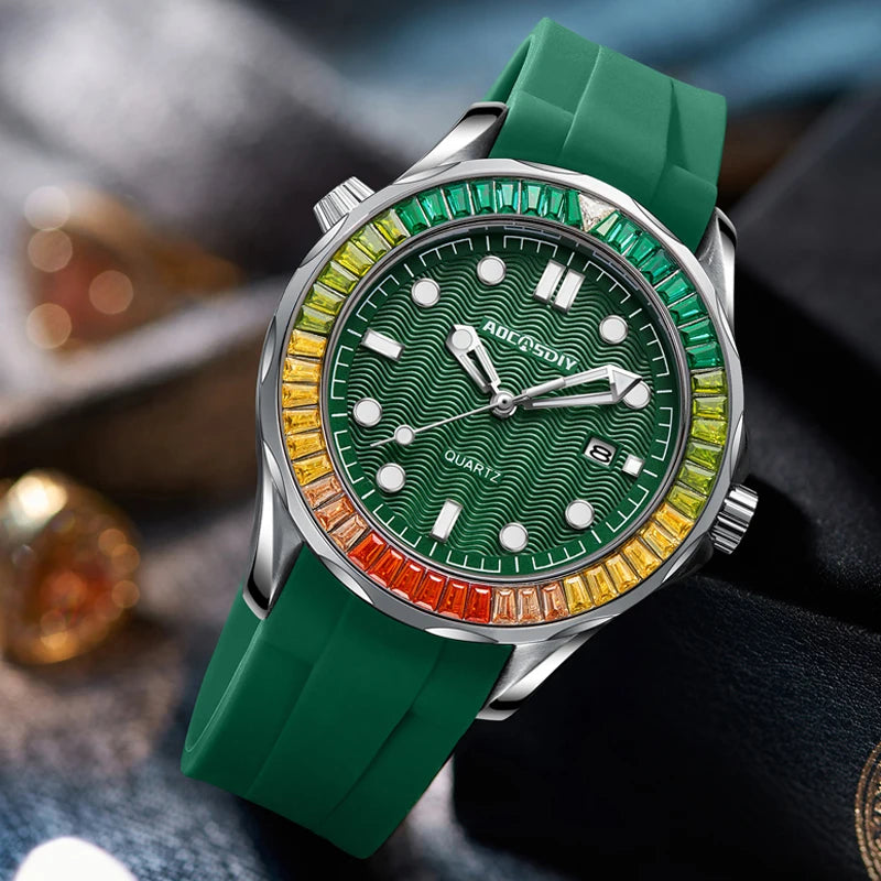 Endurance Sport Wristwatch Calendar Watch for Men Business Leisure Quartz Wristwatches Luminous Waterproof reloj hombre - V.I.P Digital Presence
