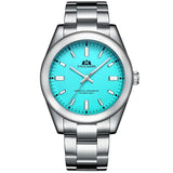 Automatic Watch for Men Mechanical Stainless Steel Luxury Red Yellow Sky Blue Green Colorful Rainbow 41mm Reloj Hombre Baratos - V.I.P Digital Presence