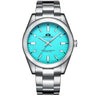 Automatic Watch for Men Mechanical Stainless Steel Luxury Red Yellow Sky Blue Green Colorful Rainbow 41mm Reloj Hombre Baratos - V.I.P Digital Presence
