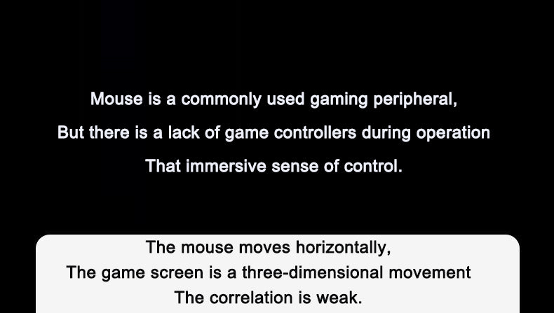 Shooting Game Mouse Gun style Vertical Handle Grip Trigger Features Pistol Vertical Dedicated Wired Peripheral - V.I.P Digital Presence
