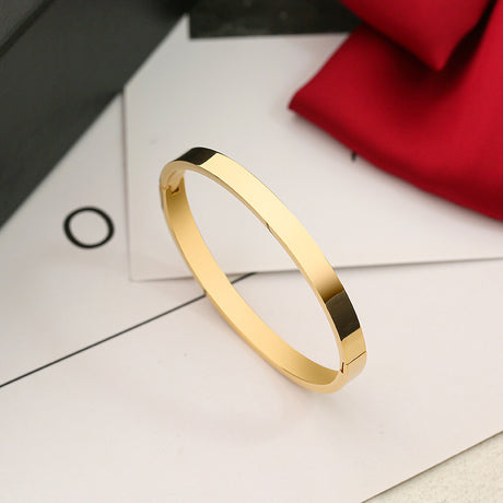 Stainless steel titanium steel bracelet for women non fading electroplated buckle jewelry for women - V.I.P Digital Presence