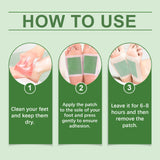 Foot Care Patch, A Gentle Daily Cleansing And Moisturizing Massage Patch For Feet