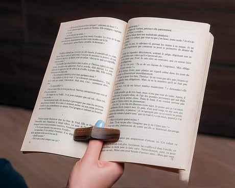 Portable Thumb Book Page Clip Lazy One Hand Reading Bookmark - V.I.P Digital Presence