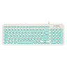 D520 Silent Wired Esports Keyboard USB Ultra Thin 104 Key Business Office Retro Punk Computer Gaming Keyboard - V.I.P Digital Presence