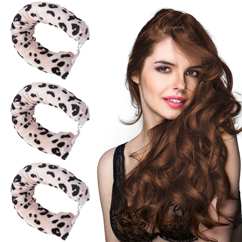 Sleeping lazy heatless hair curler simple big wave bold curling iron - V.I.P Digital Presence