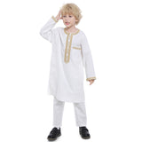 Middle Eastern teenage boy embroidered robe set - V.I.P Digital Presence
