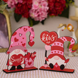 Valentine's Day Decoration Products Creative Love Rudolf Wooden Ornaments Romantic Wedding Love Home Decoration - V.I.P Digital Presence