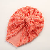 Baby Cow Louver Bow Head Cap Baby High Elastic Brimless Indian Tire Hat - V.I.P Digital Presence