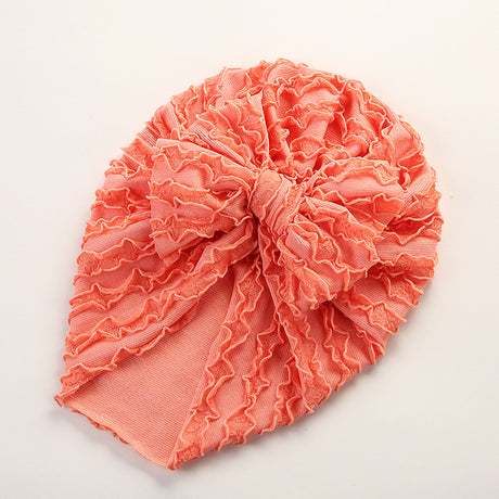 Baby Cow Louver Bow Head Cap Baby High Elastic Brimless Indian Tire Hat - V.I.P Digital Presence