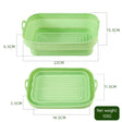 Silica Gel Air Frying Pan Baking Pan Household Food Grade High Temperature Resistant Silica Gel Steaming Pan Pan Pad Baking Cake - V.I.P Digital Presence