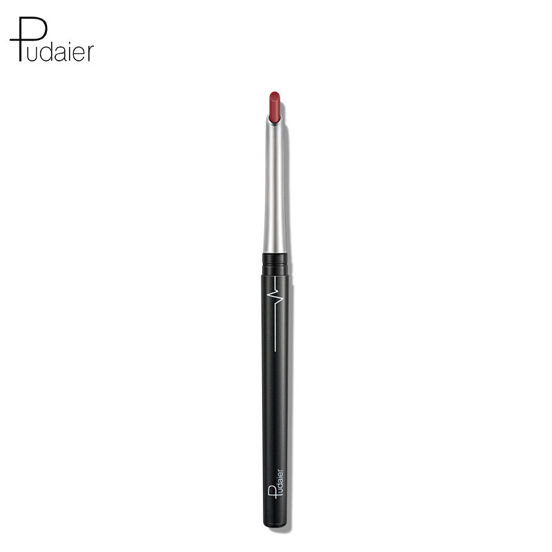 Pudaier Stereo Matte 17 Color Lip Liner Pen Automatically Do Not Faint Eye Shadow Eyeliner Lipstick Red Lipstick - V.I.P Digital Presence