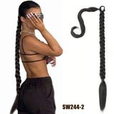 Fake Braid New Fashion Chemical Fiber Wig Female Long Braid Hair Extensions Hair Band Type Hair Extensions Braid Wig Ponytail - V.I.P Digital Presence