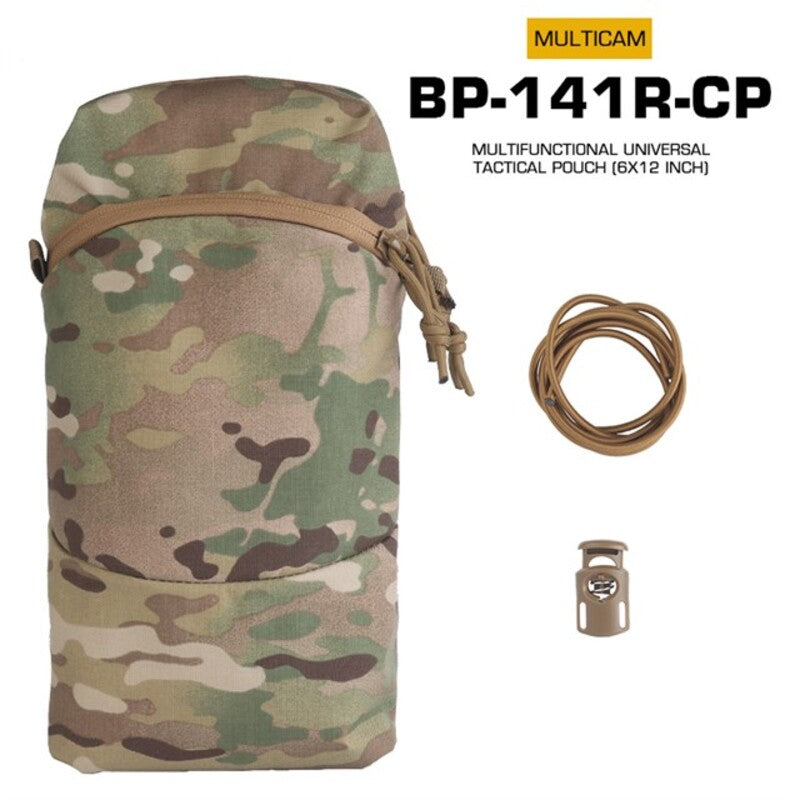 Tactical MOLLE Cylindrical Bag, 1.5L, for FCPC & GP Backpacks. - V.I.P Digital Presence