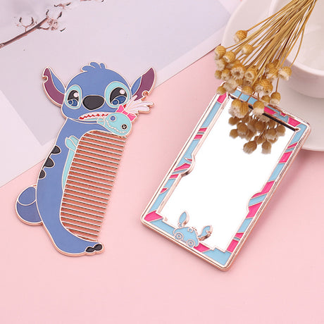 Stitch Doll Styling Comb Makeup Mirror Stitch Hair Comb Giveaway Gift - V.I.P Digital Presence