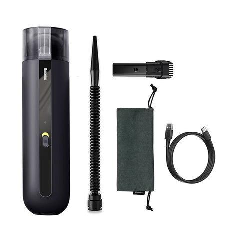 Baseus A2 Car Vacuum Cleaner Mini Handheld Auto Vacuum Cleaner with 5000Pa Powerful Suction For Home & Car & Office - V.I.P Digital Presence