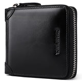 Men's Wallet Leather Zero Purse Zipper Wallet Horizontal Multi-Function Gift Box Wallet - V.I.P Digital Presence