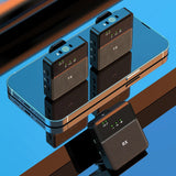 Wireless microphone lavalier style live streaming device anchor receiver mobile phone recording outdoor video microphone - V.I.P Digital Presence