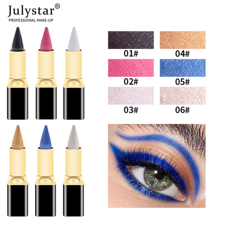 New Colorful Easy Coloring Non Staining Eyeliner Waterproof Non Fading Eyeliner Paste Pen - V.I.P Digital Presence