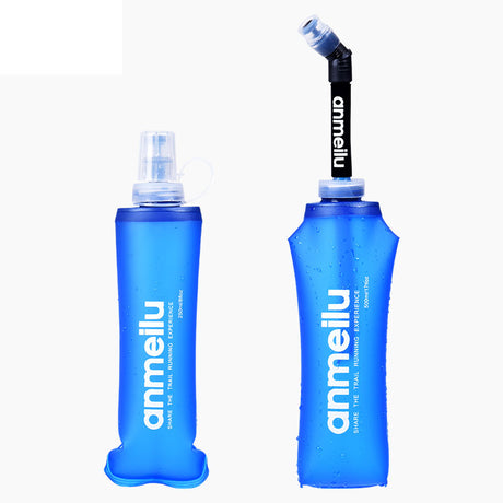 Anmeilu Folding Soft Water Bottle TPU Water Cup Drinking Bag Marathon Outdoor Sports Lightweight Water Bottle - V.I.P Digital Presence