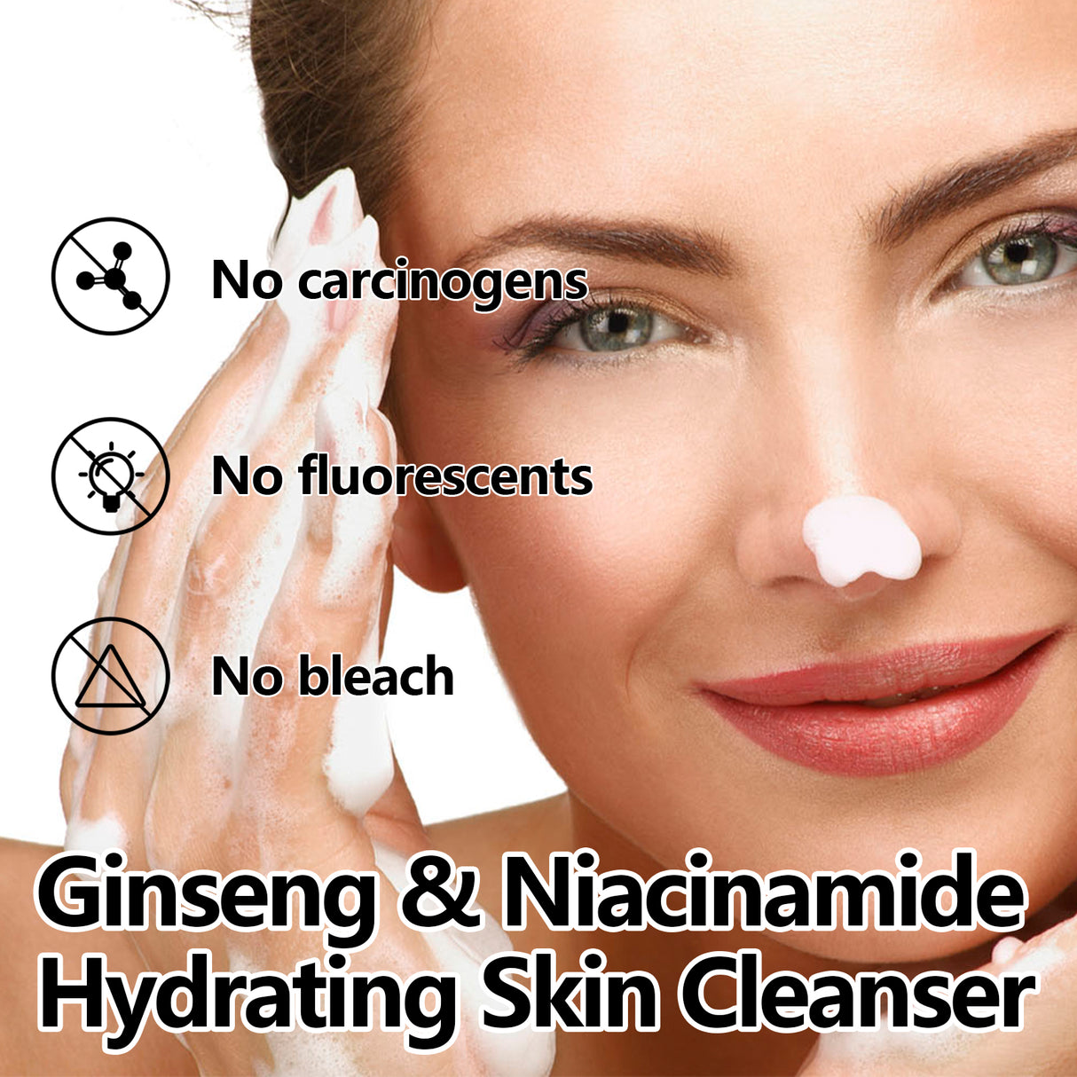 Ginseng Cleanser Gently Cleanses Face, Removes Impurities, And Foams With Delicate, Rich Moisture For Easy Rinsing - V.I.P Digital Presence