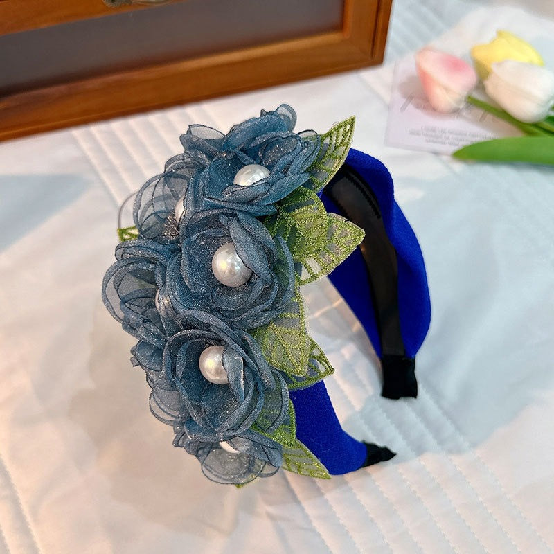 Handmade Fabric Headband for Fashion Flower Series - V.I.P Digital Presence