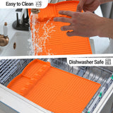 Barbecue dustproof silicone cover and baking tray protective pad are suitable for various silicone oven pads - V.I.P Digital Presence