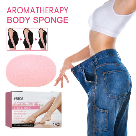 Aromatherapy Body Sponge, Firming Skin Belly Calf Arm Toning Body Cleansing Bath Sponge - V.I.P Digital Presence