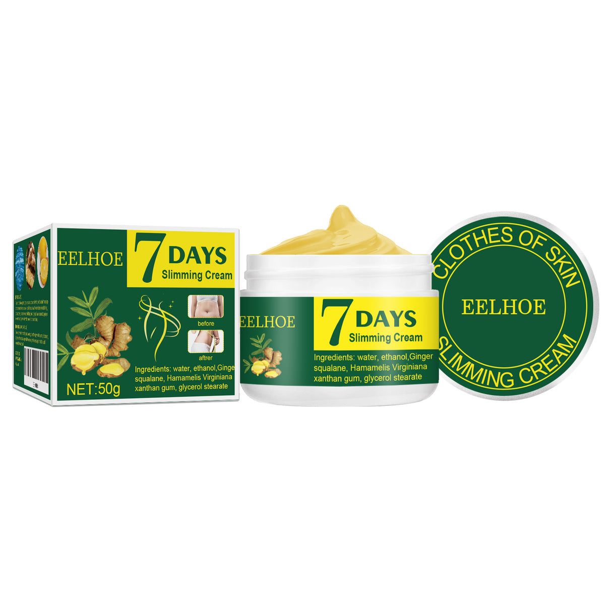 Ginger Massage Cream Arm Belly Belly Skin Moisturizing Massage Body Care Cream - V.I.P Digital Presence