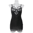 Sexy lingerie, lace hollow suspender, hip hugging, romantic sleepwear - V.I.P Digital Presence