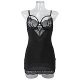 Sexy lingerie, lace hollow suspender, hip hugging, romantic sleepwear - V.I.P Digital Presence