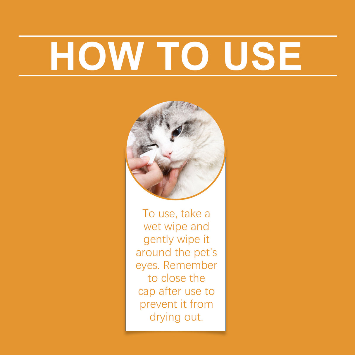 Eye Wipes for Cats and Dogs, Dogs to Tear Stains Cat Pet Eye Cleaning Wet Wipes for Eyes - V.I.P Digital Presence